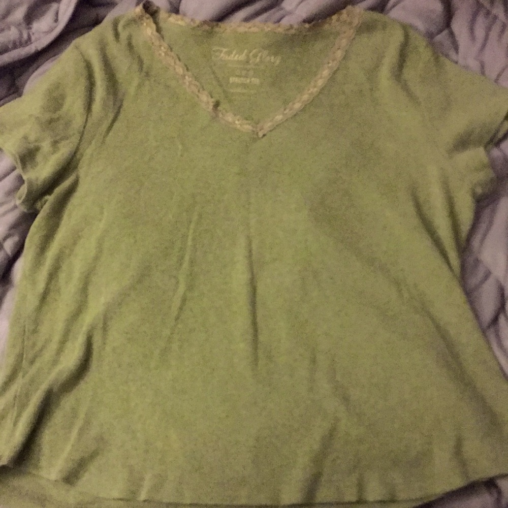 green shirt